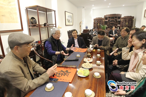首场“大师下午茶”在广州文艺市民空间为市民送艺术