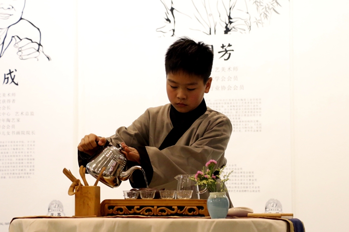 茯茶与紫砂印象文化交流展西安举行