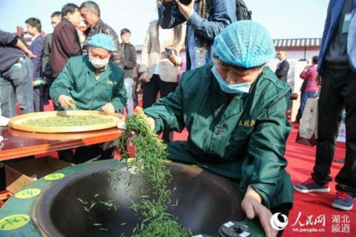 湖北五峰春茶旅游节开幕 茶产业成百姓致富"绿色银行"