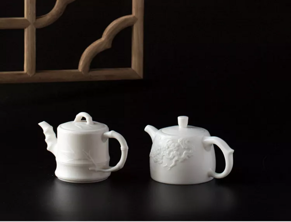 茶匠 | 纯手工德化白瓷壶，匠人十日烧一把！