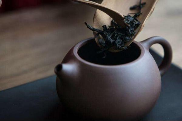 紫砂壶,投茶